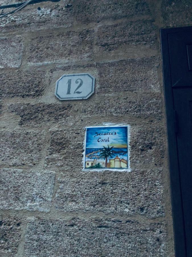 Apartamento casa vacanza SCIACCA’S CORAL Exterior foto